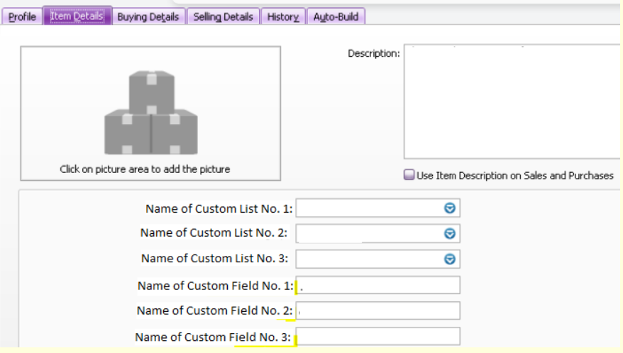 Updated Custom Field Example